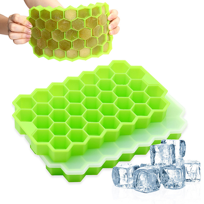 Viable Benhaida 37 Cavity DIY Pops Ice Cube Maker Ice Cream Honeycomb Easy Release Yogurt Ice Cube Tray